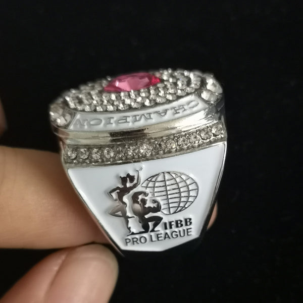 LADIE'S SWAROVSKY NPC / IFBB "FIGURE CHAMPION" RING