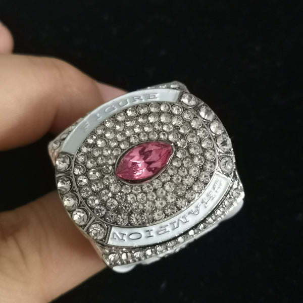 LADIE'S SWAROVSKY NPC / IFBB "FIGURE CHAMPION" RING